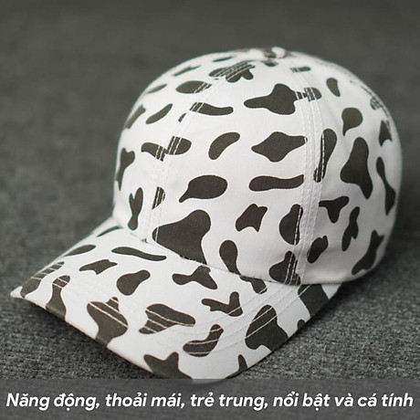 mũ lưỡi trai bò sữa