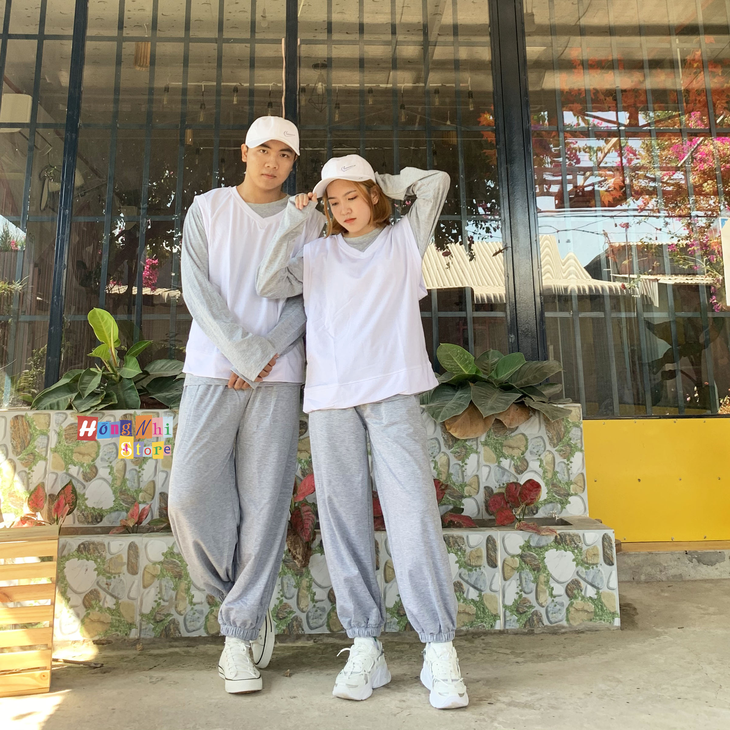 Quần Jogger Basic Pant Ulzzang Unisex Jogger Trơn Bo Lai - MM