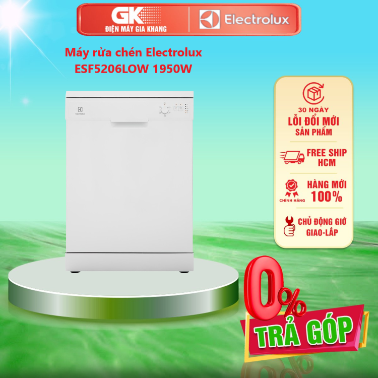 Máy rửa chén Electrolux ESF5206LOW 1950W - GIAO TOÀN QUỐC - FREESHIP HCM