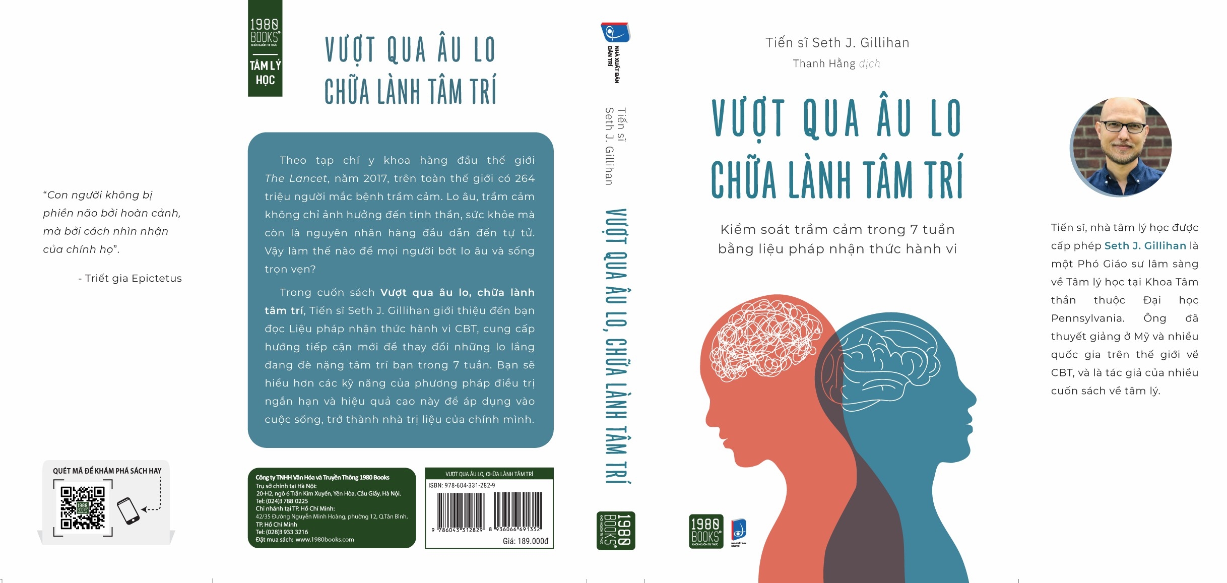 Vượt qua âu lo, chữa lành tâm trí (1980BOOKS HCM)