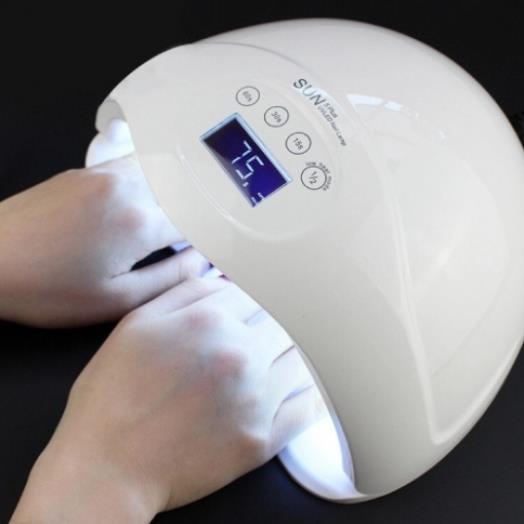 Máy hơ gel SUN5 công suất lớn 48W 24 bóng dùng hơ khô gel móng nail