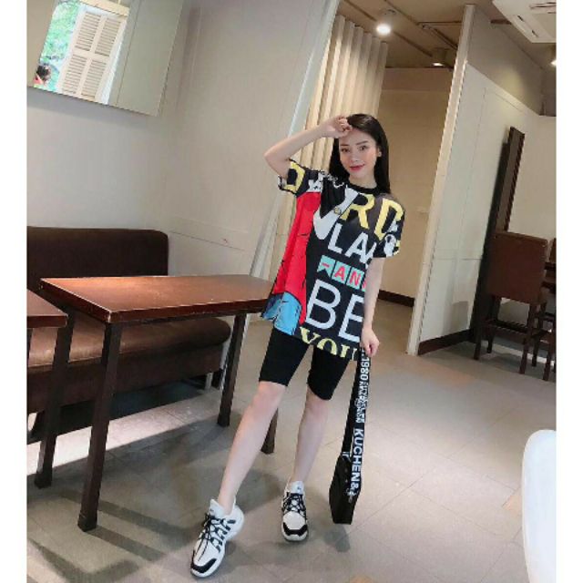 Quần legging đùi nữ quần ngố legging nâng mông mặc ở nhà mặc đi chơi