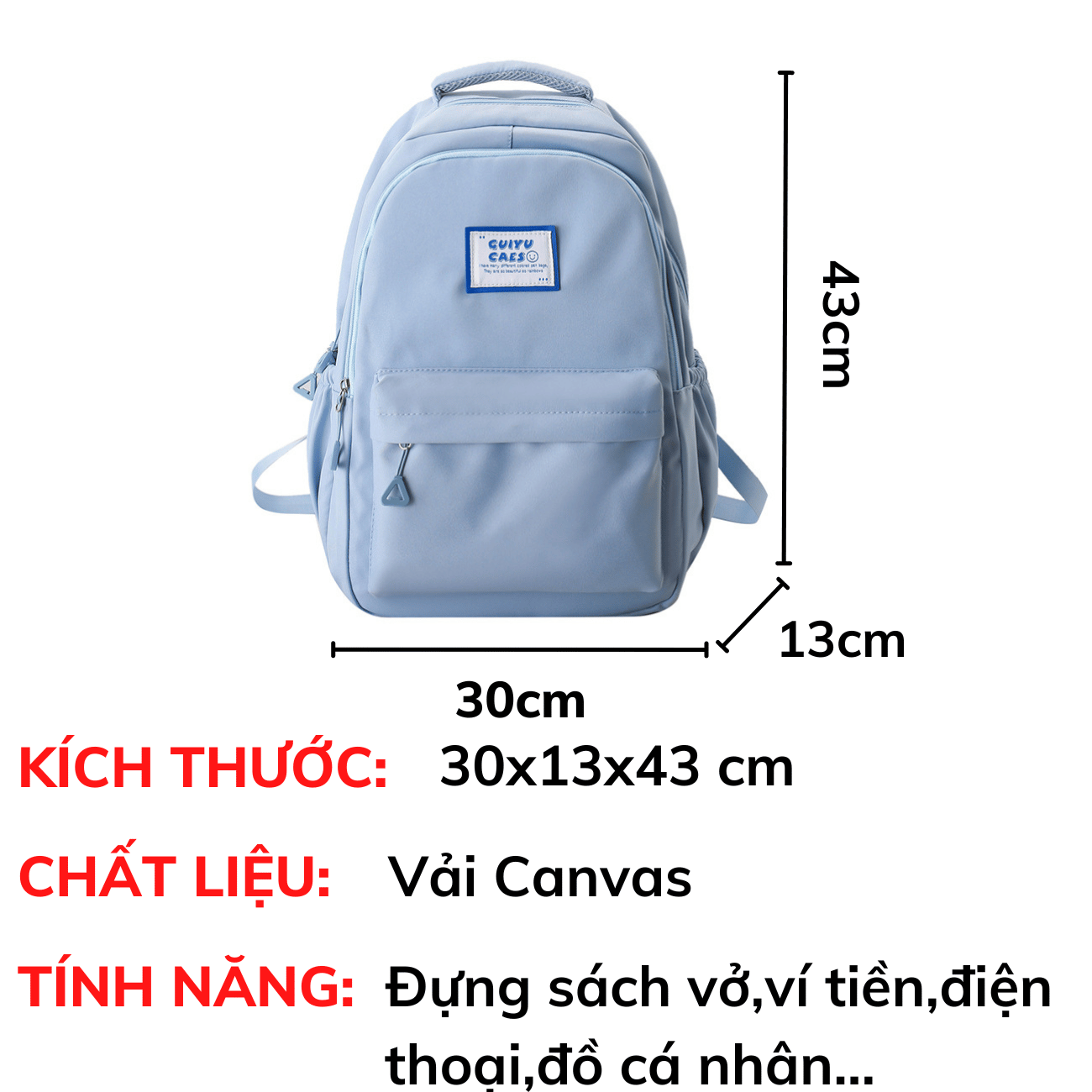 HOÀN TIỀN 15% - Balo Nam Nữ Ulzzang Hàn Quốc  Cặp học sinh đi học Thời Trang Giá Rẻ Cute Dễ Thương Basic LATIMO BL12