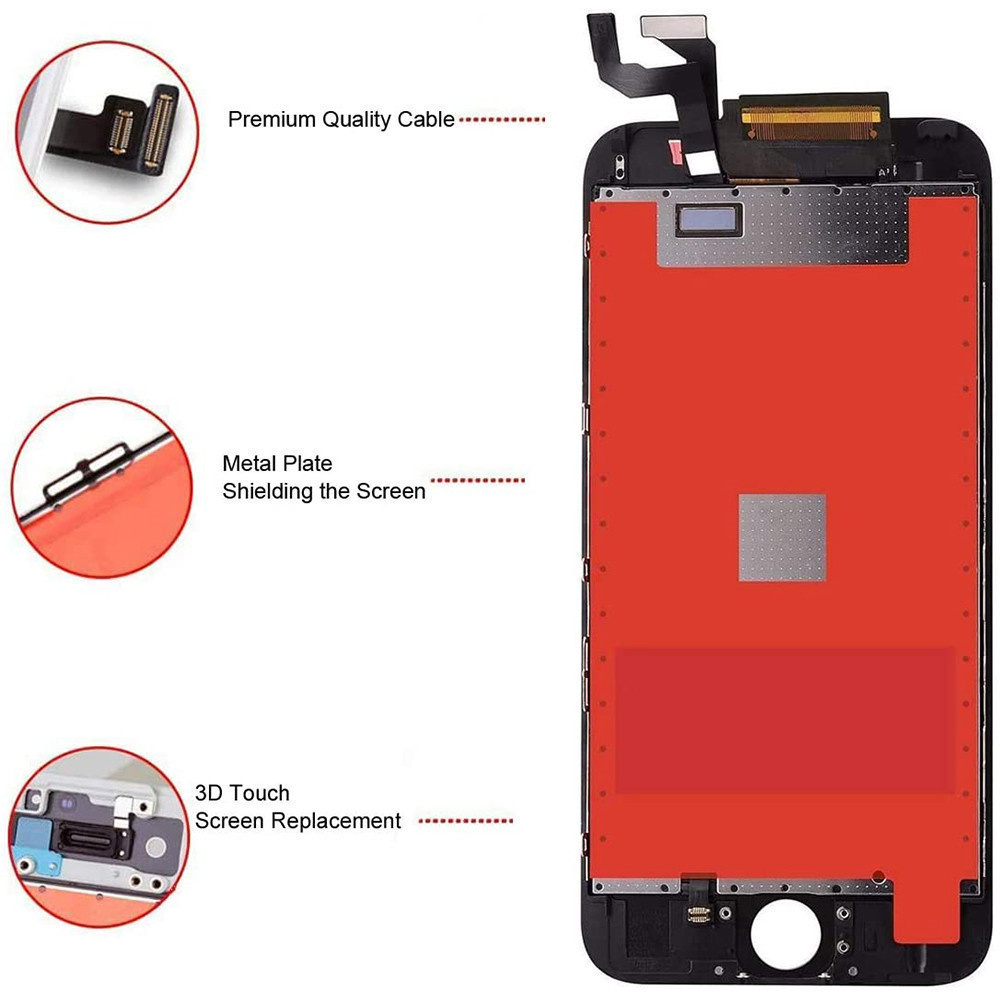 LCD Display For iPhone6S Touch Screen Assembly Replacement 100% Tested No Dead Pixel+Give Tools