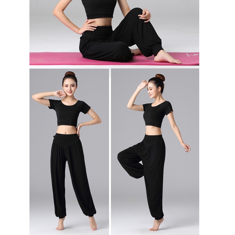 Quần Alibaba Tập thể thao Yoga/zumba Co Giãn 4 Chiều Thoáng Mát Quần Alibaba