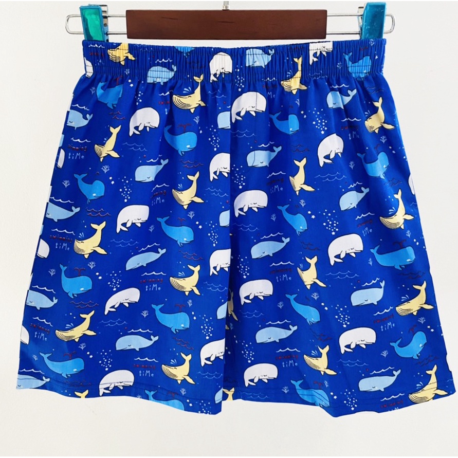 Quần đùi nam cotton mặc nhà chất cotton lụa cao cấp