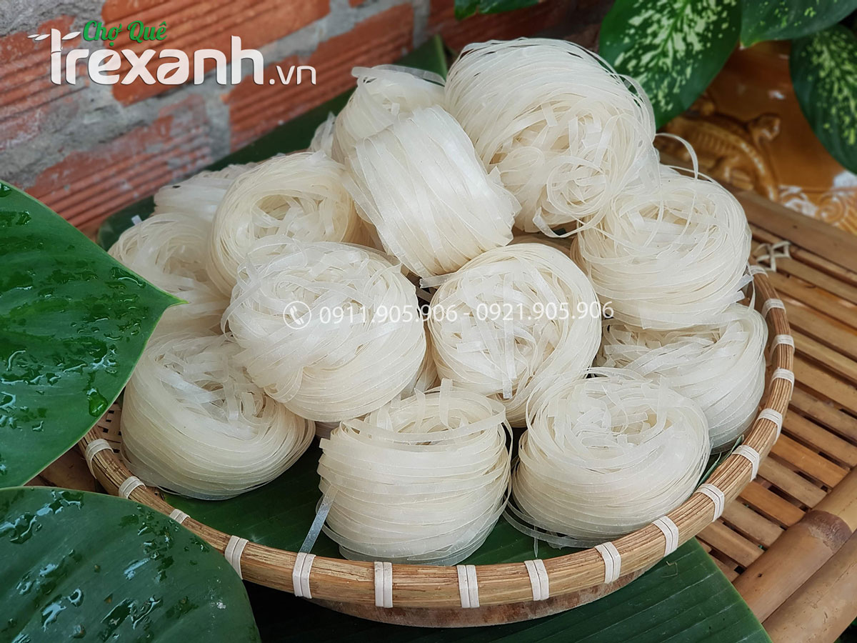 Bún phở khô Bình Định [ Bún cục ]