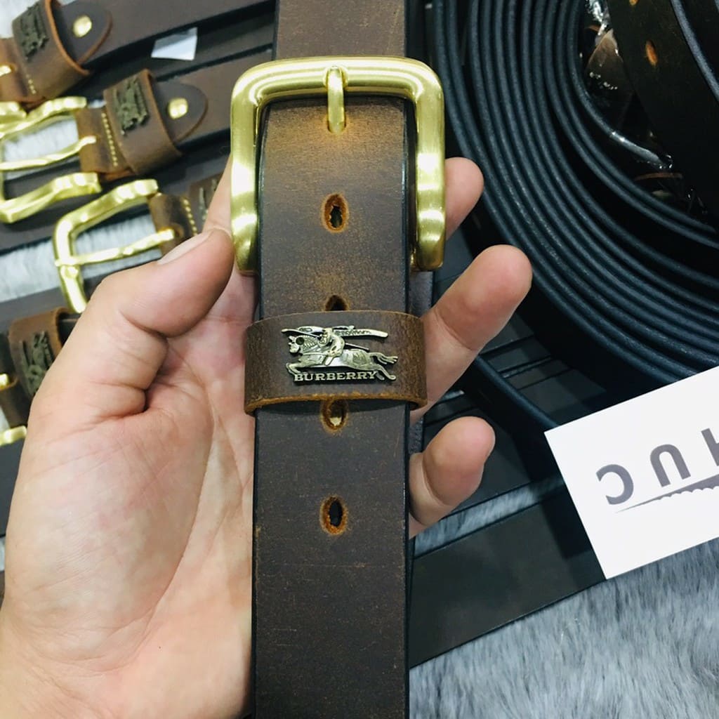 [HCM]Thắt lưng nam da bò sáp | Dây nịt nam da bò sáp