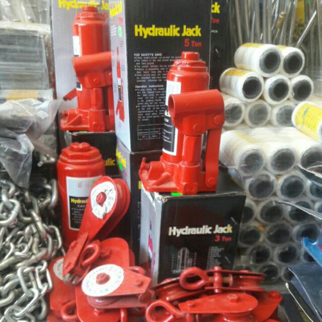 Con đội thủy lực kích ô tô nâng đa năng