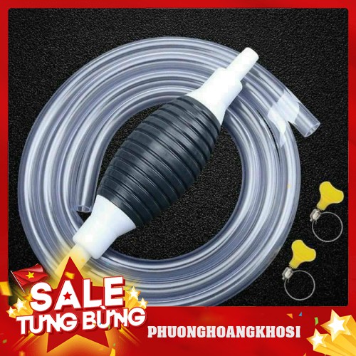 [HR] Ống hút xăng dầu chất lỏng bóp tay - Dụng cụ bơm hút xăng dầu chất lỏng bóp tay , hút chất lỏng bóp tay - Lệ Shop98
