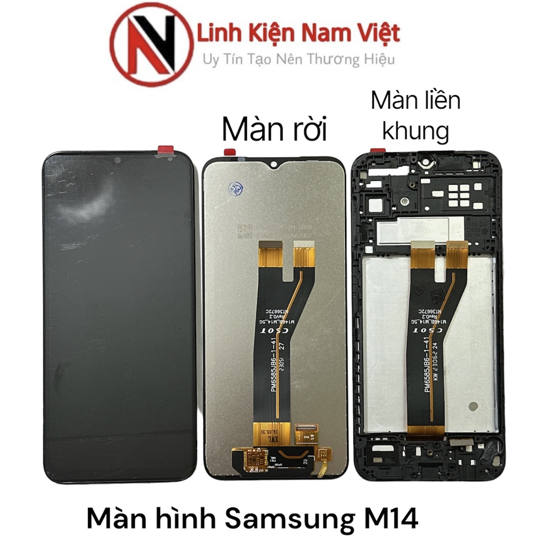 Màn hình Samsung M14 / M14 5G (M146B ) Zin Tặng kèm keo dán màn hình 15ml