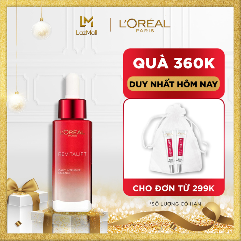 Tinh chất tăng cường săn chắc da và giảm nếp nhăn LOreal Paris Revitalift 30ml giá rẻ