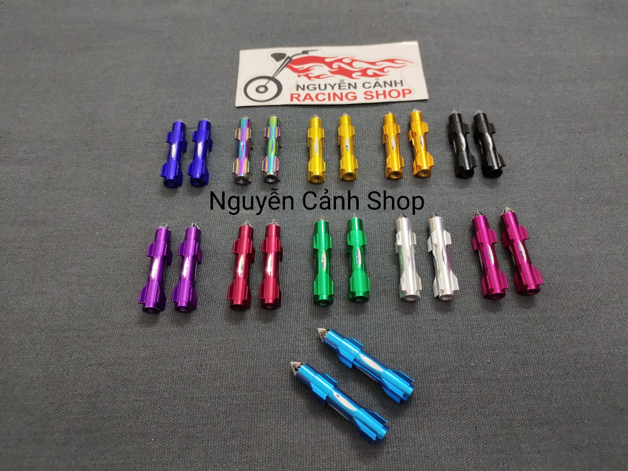 ốc kiểu vặn pas tăng sên,xe máy,xe đạp,xe đạp điện,kiểu quả tiển