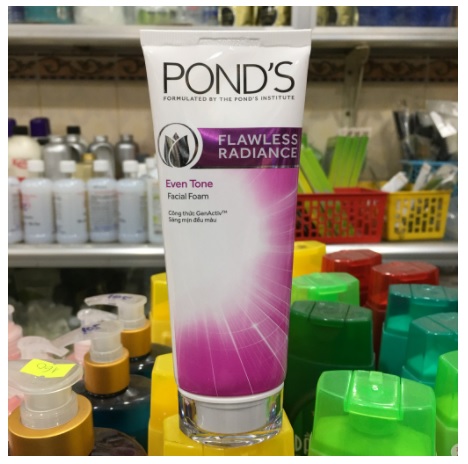Sữa rửa mặt dưỡng trắng cao cấp pond's flawless white 100g