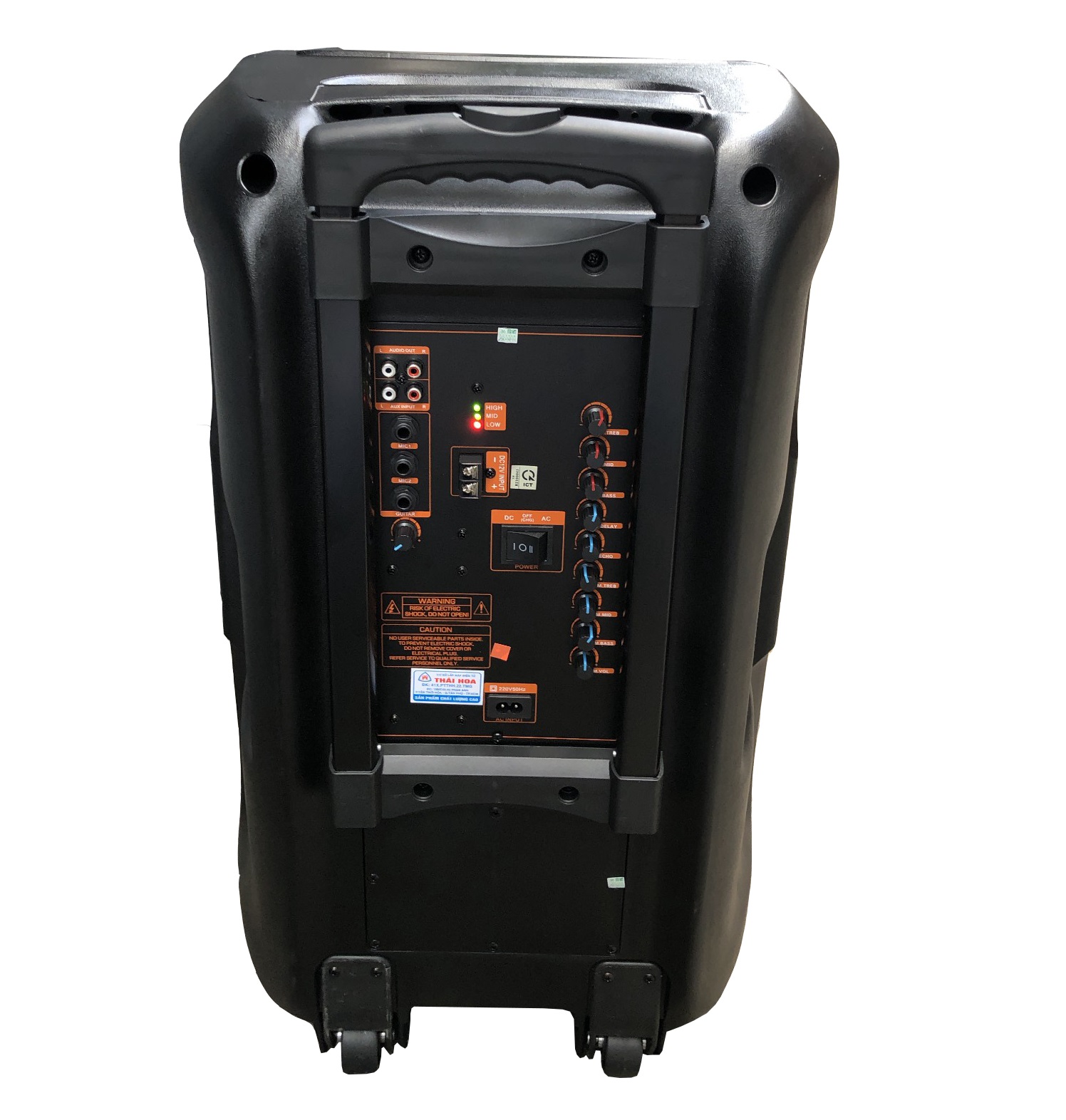 [HCM]Loa kéo Bluetooth Ronamax T15 (Đen)  4 tấc