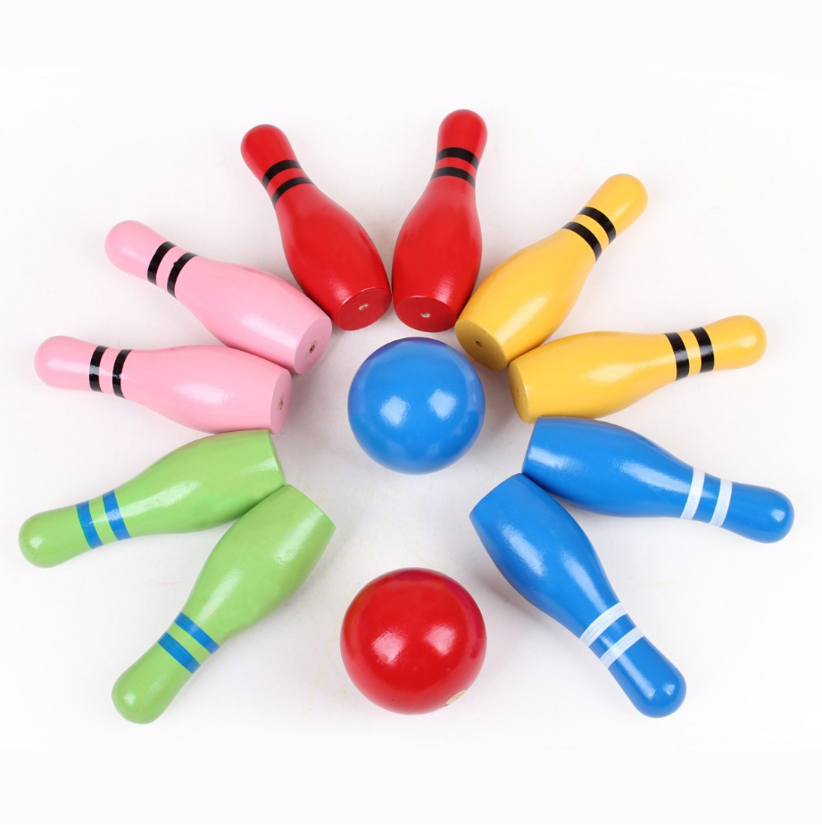 Đồ chơi bowling bằng gỗ