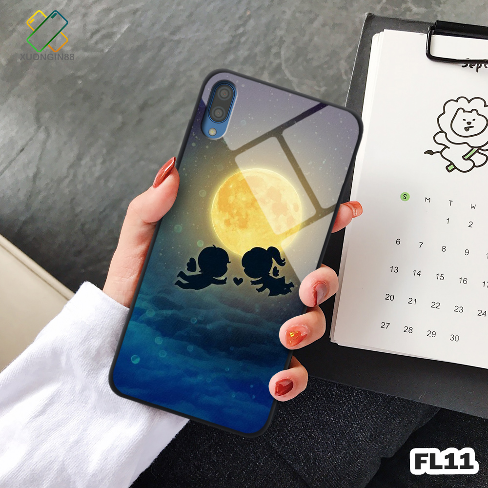 Ốp lưng vsmart star in 3d kính cường lực chủ đề tình yêu