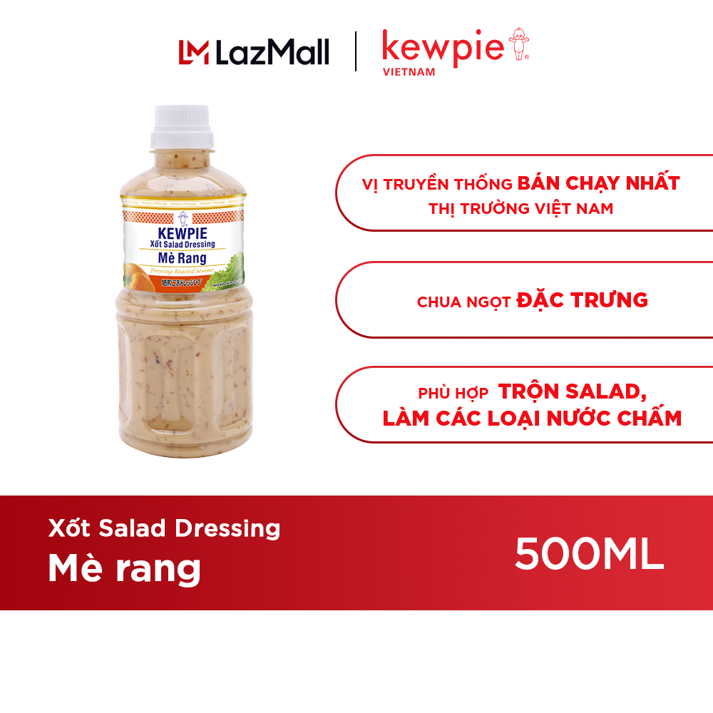 Xốt Salad Dressing Mè Rang Kewpie 500ml