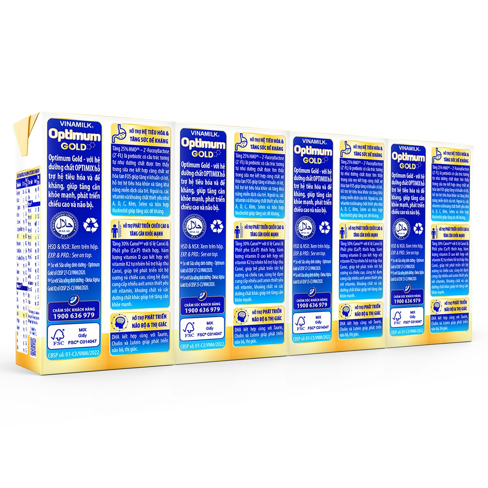 Sữa uống dinh dưỡng Optimum Gold 110ml