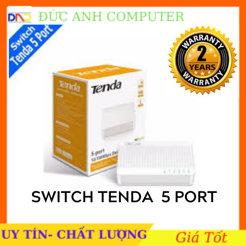 Switch 5 port - bộ chia mạng 5 cổng tenda s105 tốc độ 100mbps