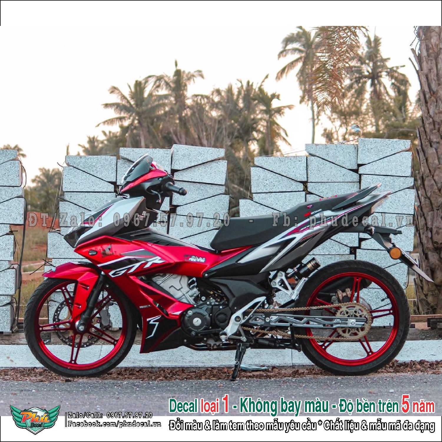 Tem rời winner x đỏ bạc đen gtr