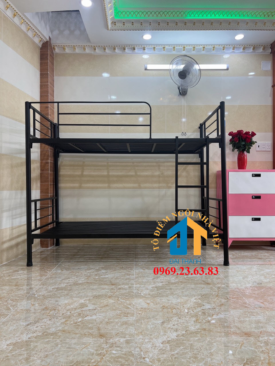 Giường  sắt hai tầng ĐẠI THÀNH 01