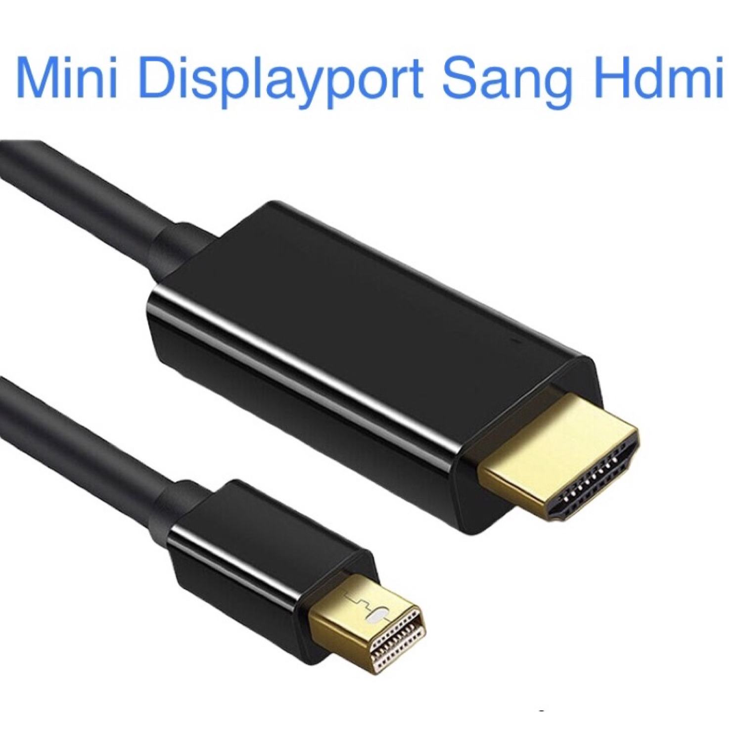 Cáp Chuyển Tín Hiệu Mini Displayport Sang Hdmi Dài 1.8M Chất Lượng