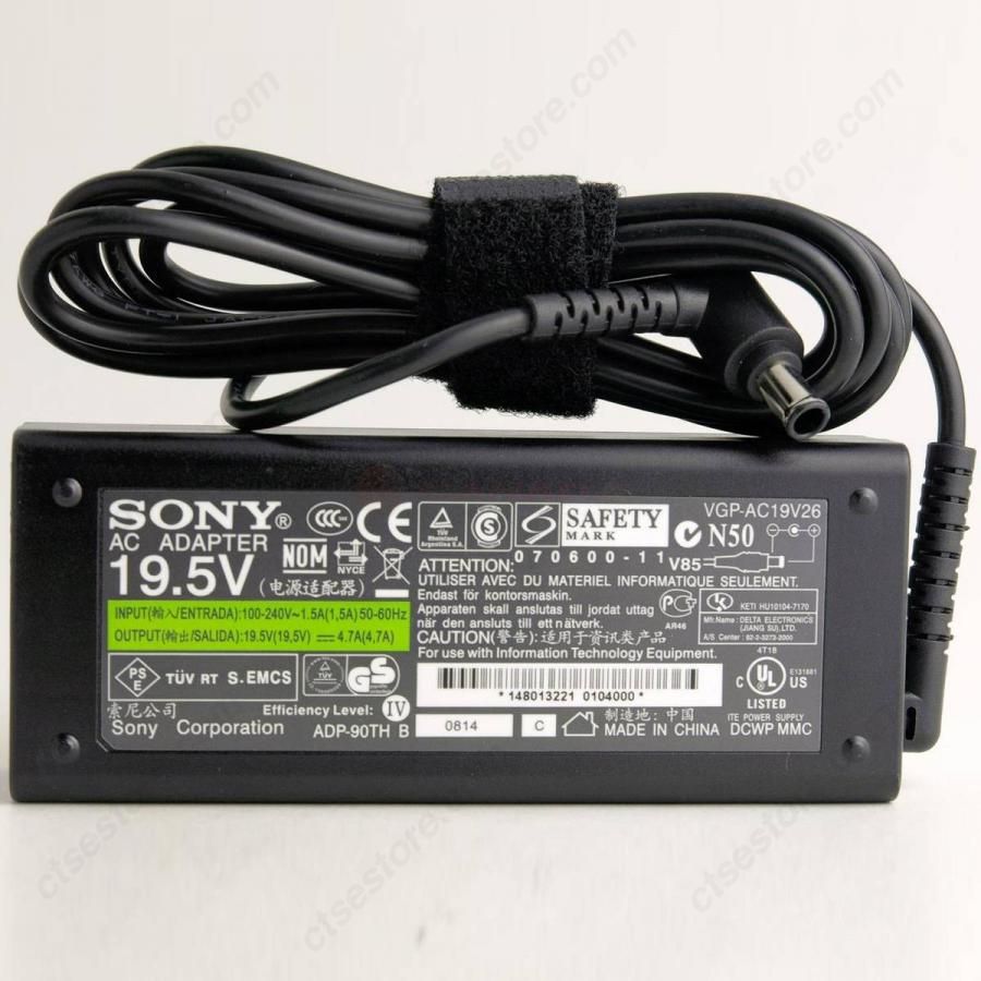 Sạc laptop sony 19.5v-4.7a, sạc cho laptop loại tốt