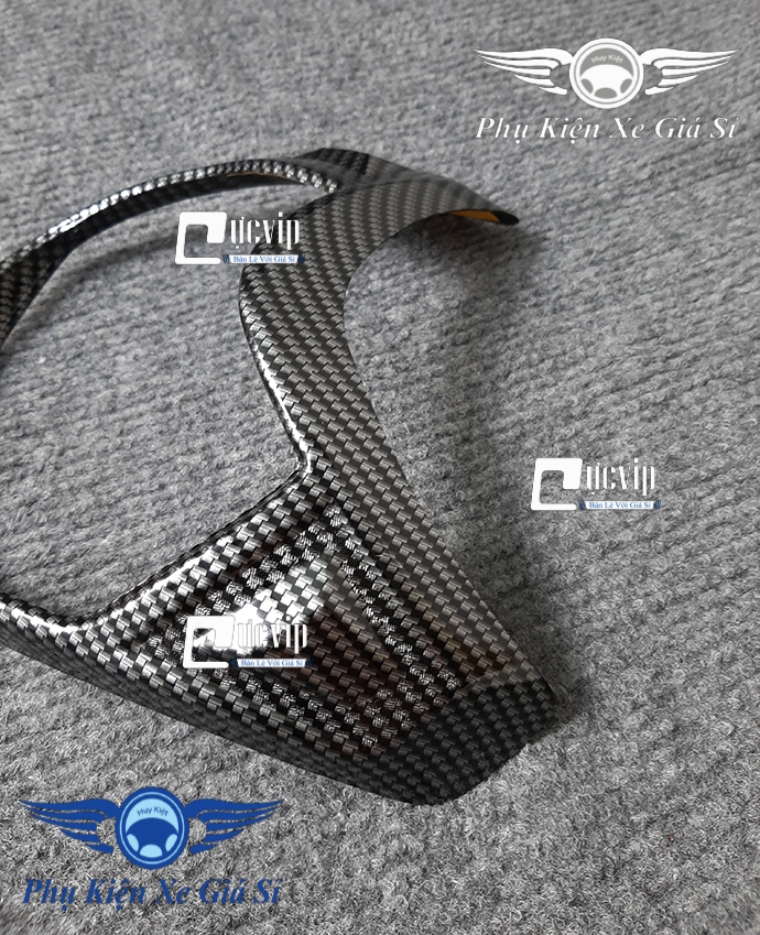 [HCM]Ốp Viền Đèn Pha Trước Vision 2014 - 2019 Carbon MS2376