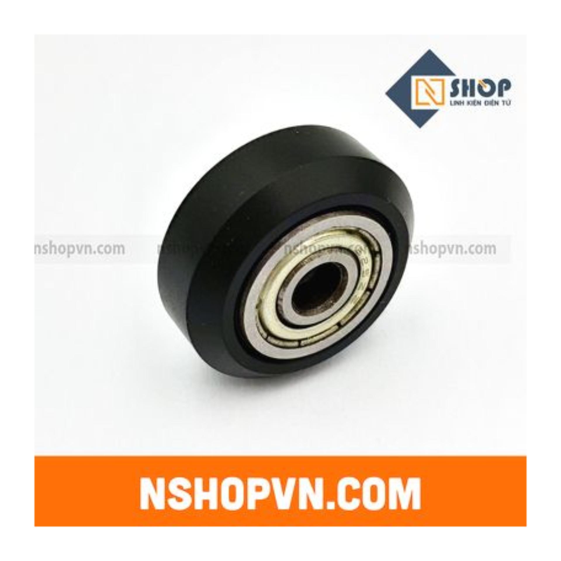 Con lăn nhôm định hình trục 5mm