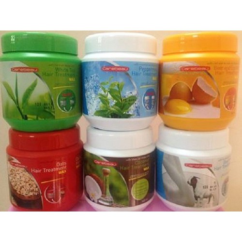 Kem ủ tóc CAREBEAU trứng bia 500ml
