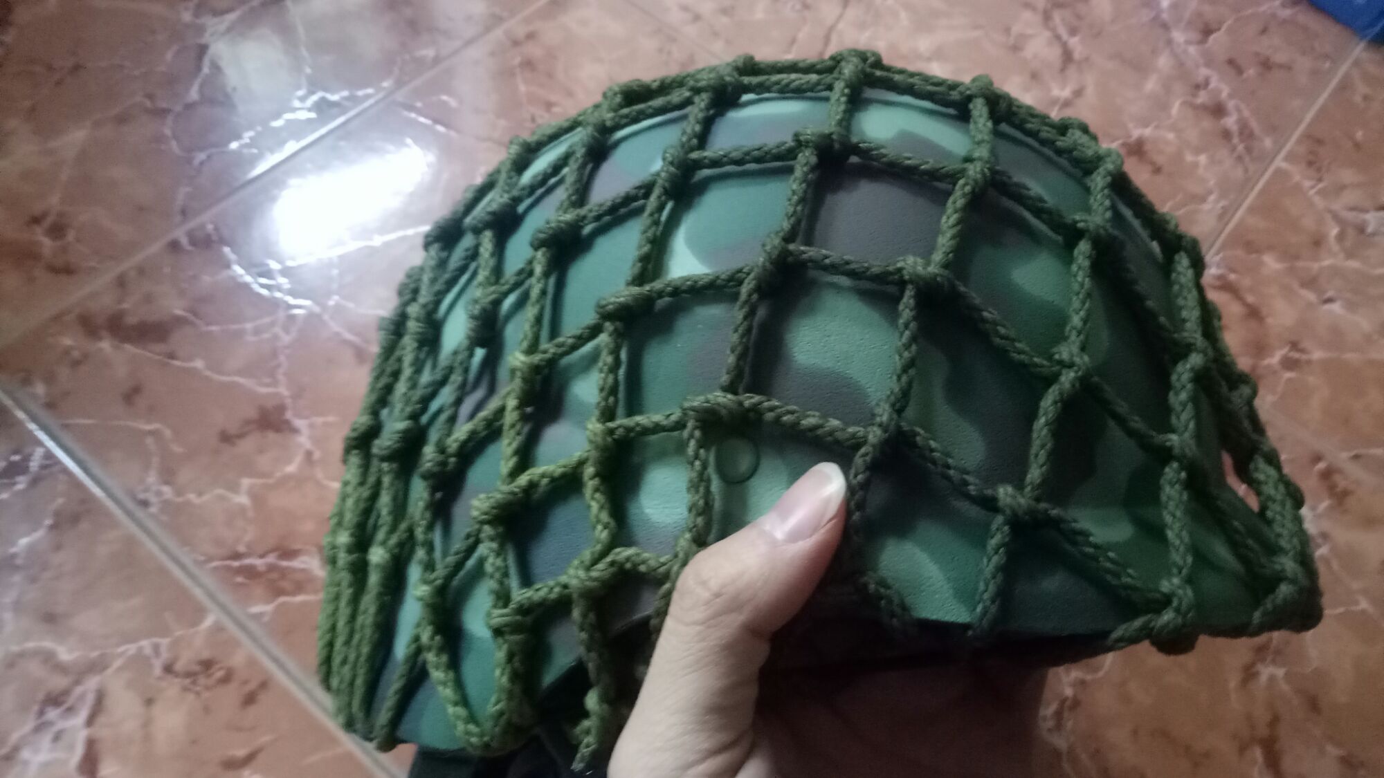 Lưới dù bọc mũ bảo hiểm