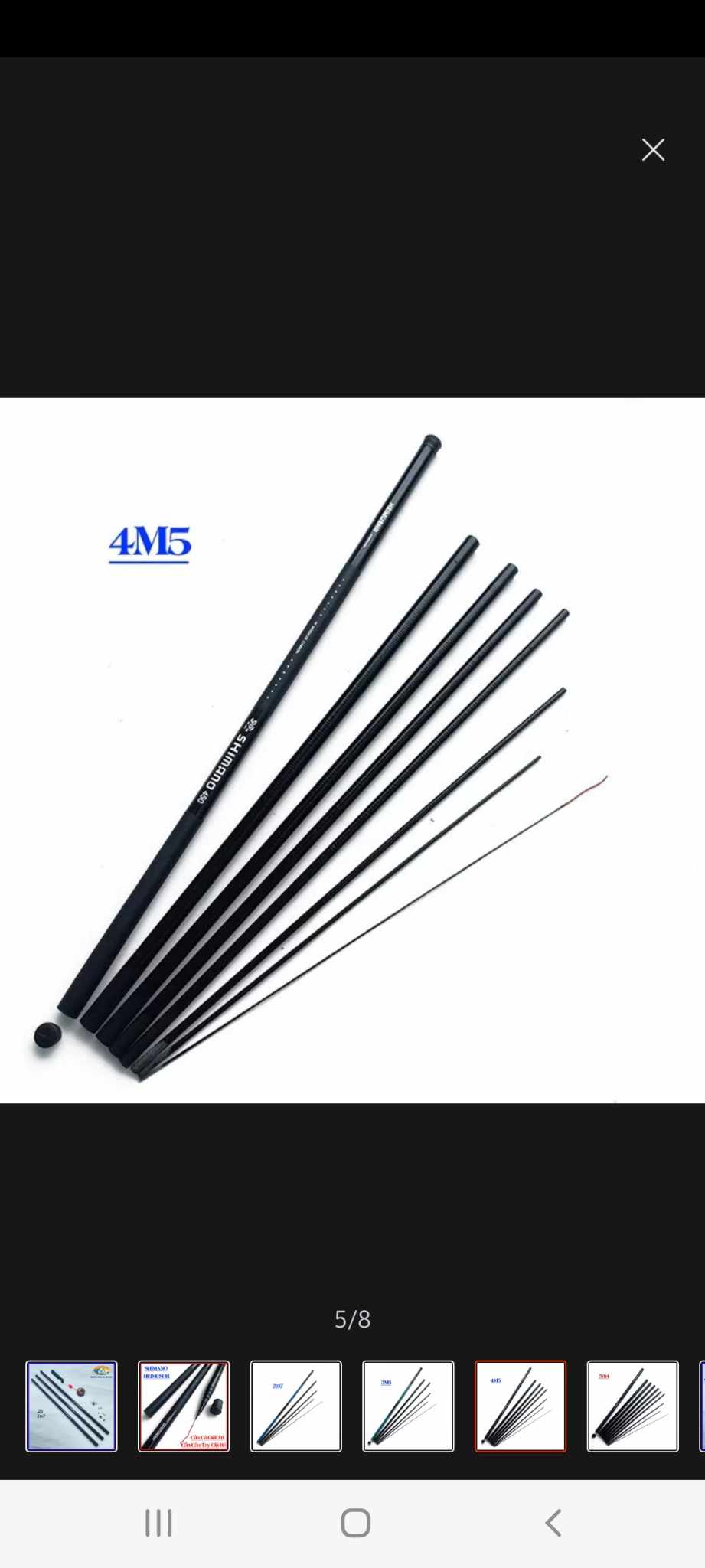 [Cần Câu Tay shimano Giá Rẻ] Cần Câu Tay shimano 2m7--5m4 ( Tặng ốp Cần)
