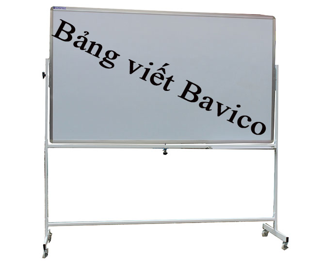 Bảng di động 2 mặt xoay bavico bvc100 kt 80x120cm