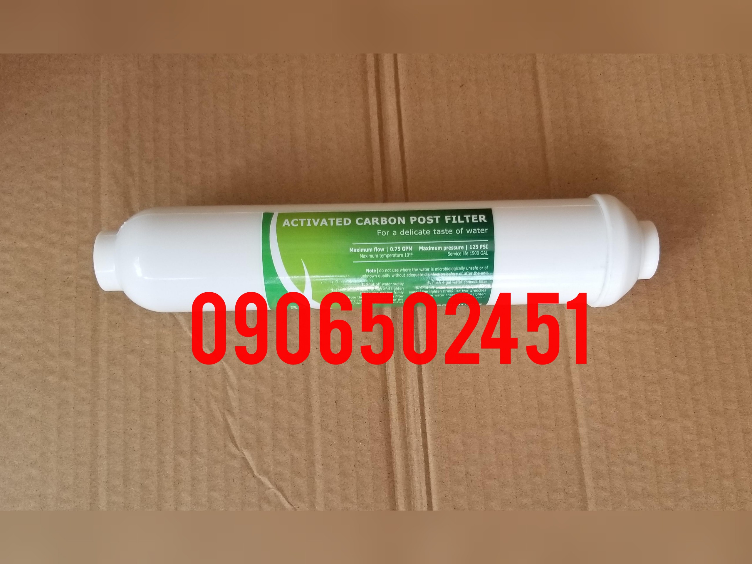 [HCM]Lõi lọc nước số 5 T33  Trắng dùng cho máy RO