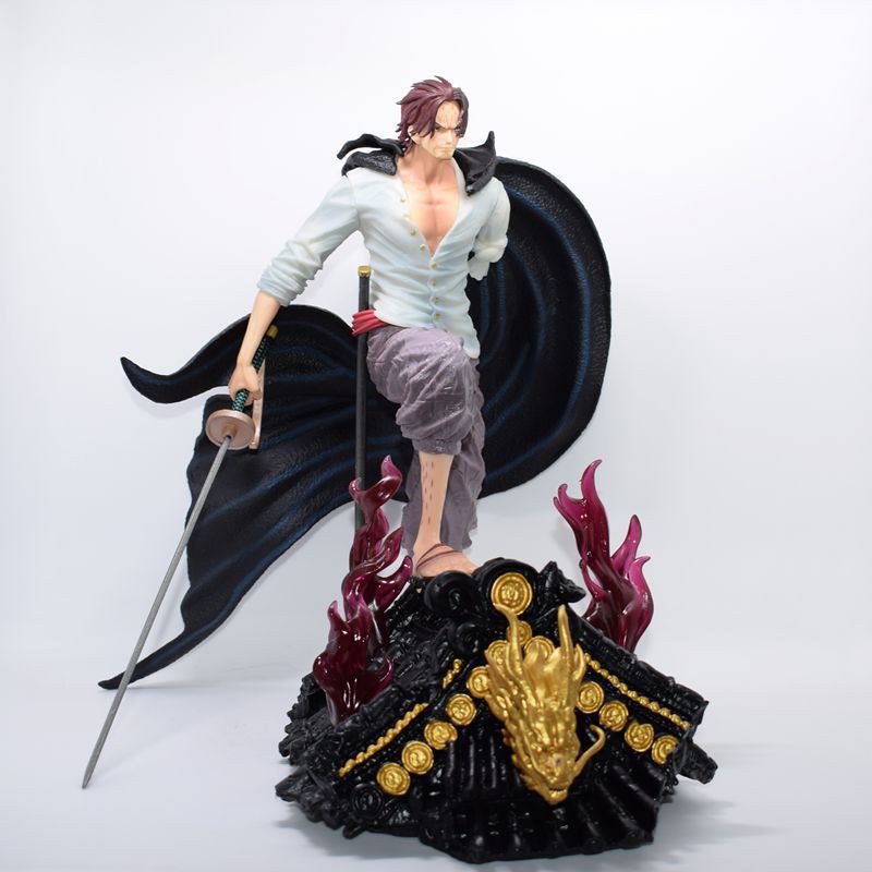(Có sẵn - 32cm) Mô hình One Piece Tứ Hoàng Tóc Đỏ Shanks - Siêu to cực nặng