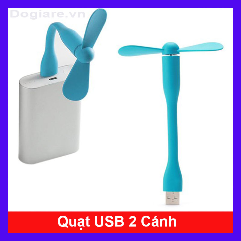 Quạt usb mini 2 cánh cực mát