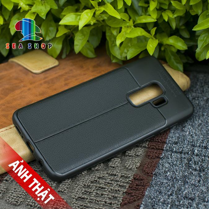 Ốp lưng Samsung Galaxy S9 Plus vân da loại A