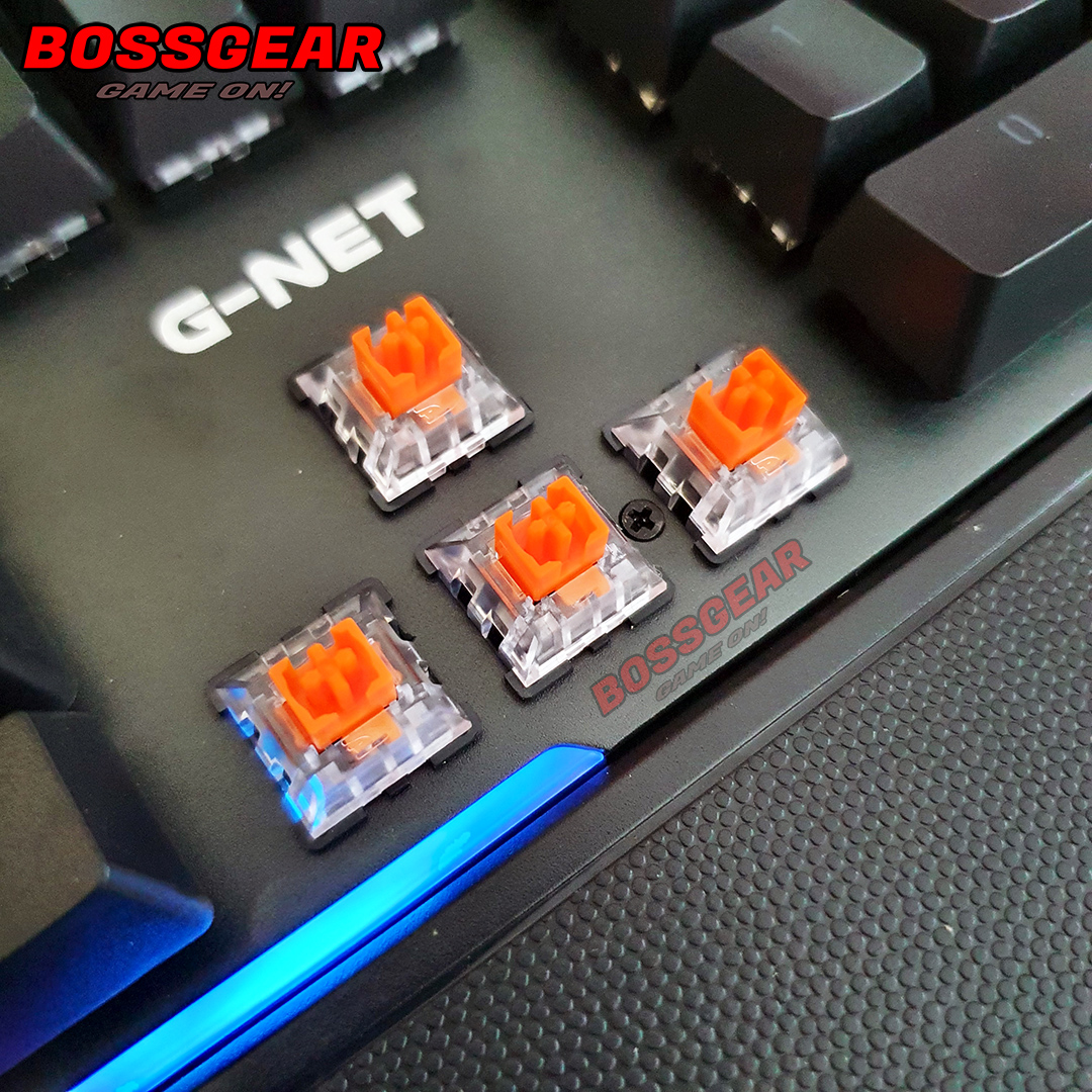 Bàn phím cơ GNET LK789 RGB ( LED viền,Switch quang chống nước, LED RGB )