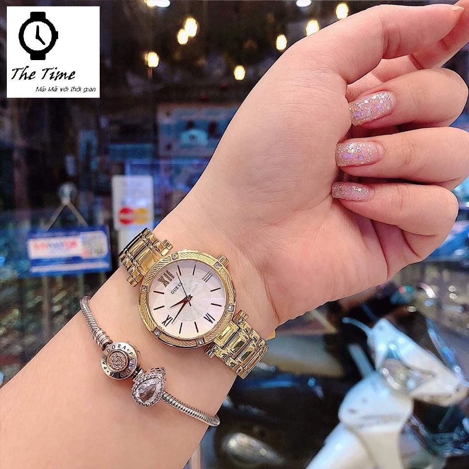 Đồng hồ nữ Guess W0767L3 case 30mm. 3ATM