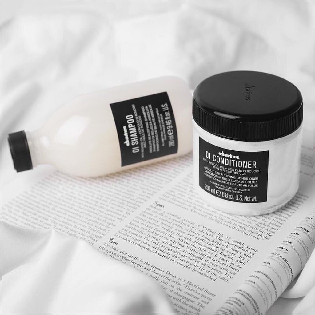 Cặp gội xả hoàn mỹ cho mọi loại tóc davines oi 90ml + 75ml hàng chính hãng