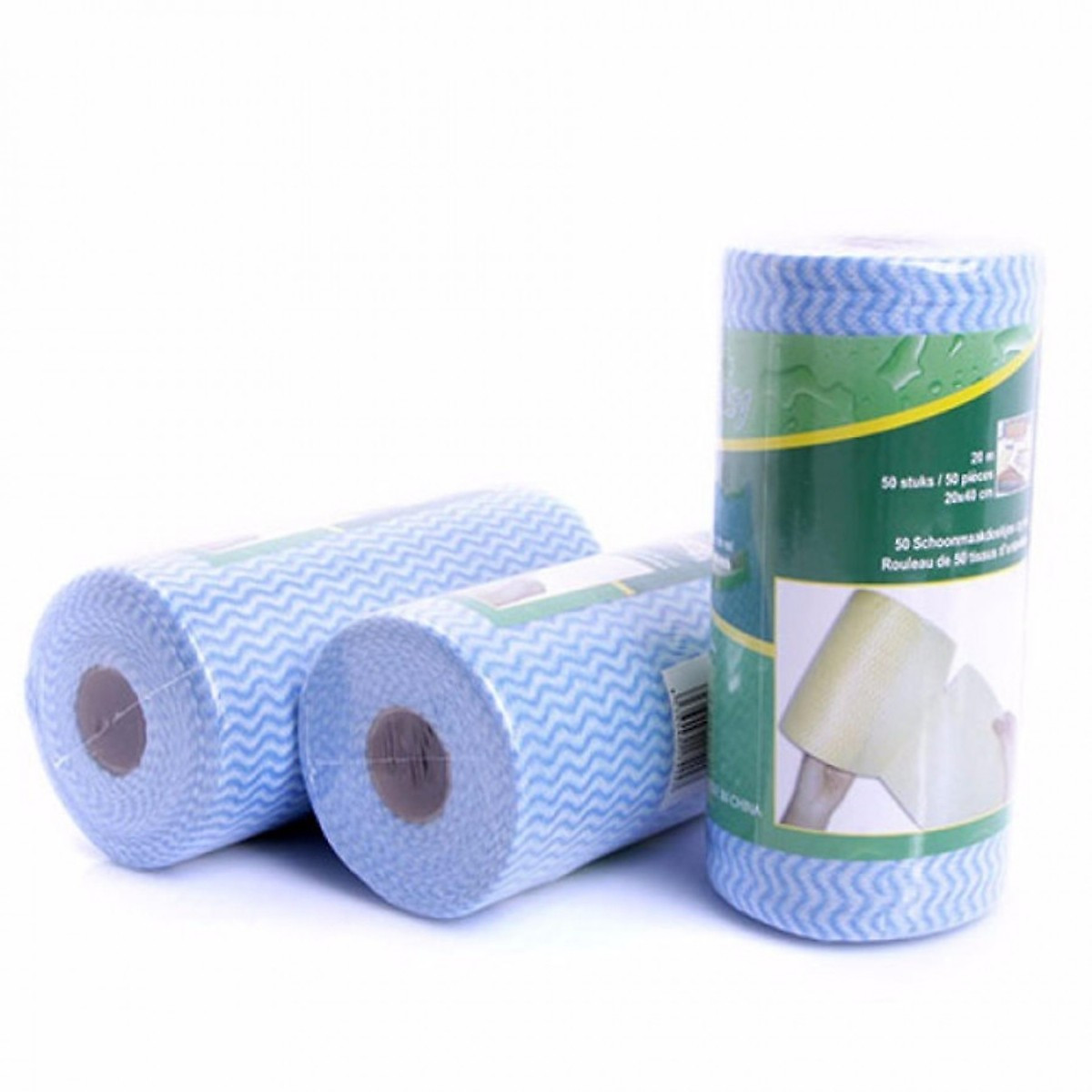 Combo 5 Cuộn Khăn Lau Bếp Đa Năng (5 cuộn - 250 cái)