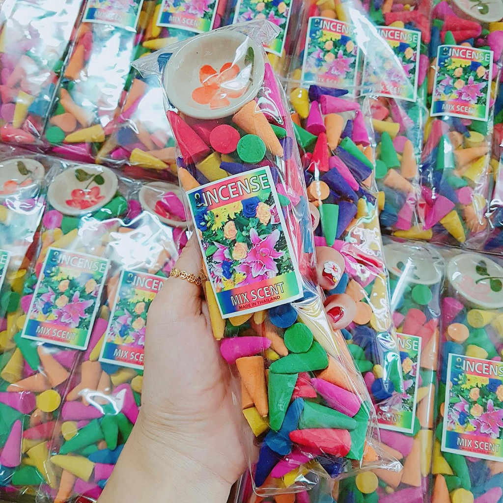 Trầm Hương Thái Lan [bịt 100 nụ đủ màu, đủ mùi]