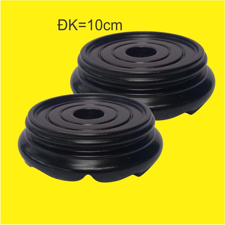 [HCM]Đôn gỗ - Đế gỗ tròn 10cm