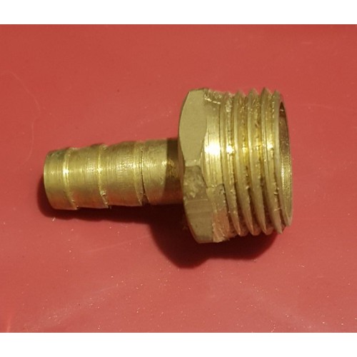 Cút thu ống nhựa 21 về ống mềm phi 8 dây biogas ( sử dụng đấu nối hầm bioga )