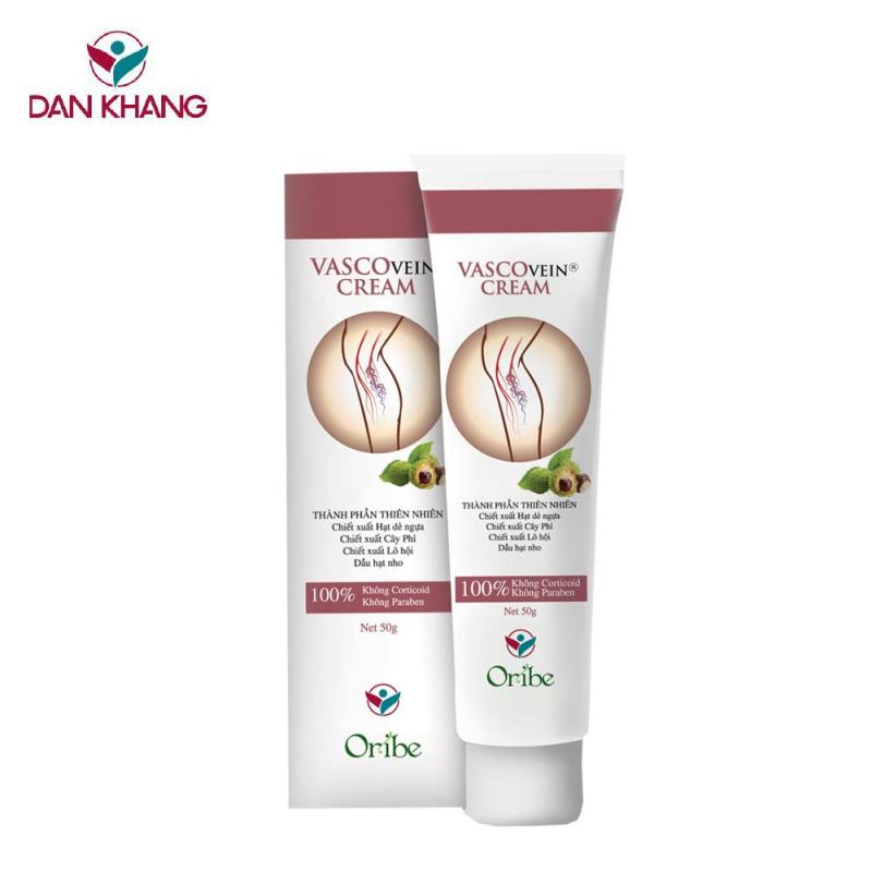 Kem thoa Hỗ Trợ Điều Trị Giãn Tĩnh Mạch Vascovein (tuýp 50g)