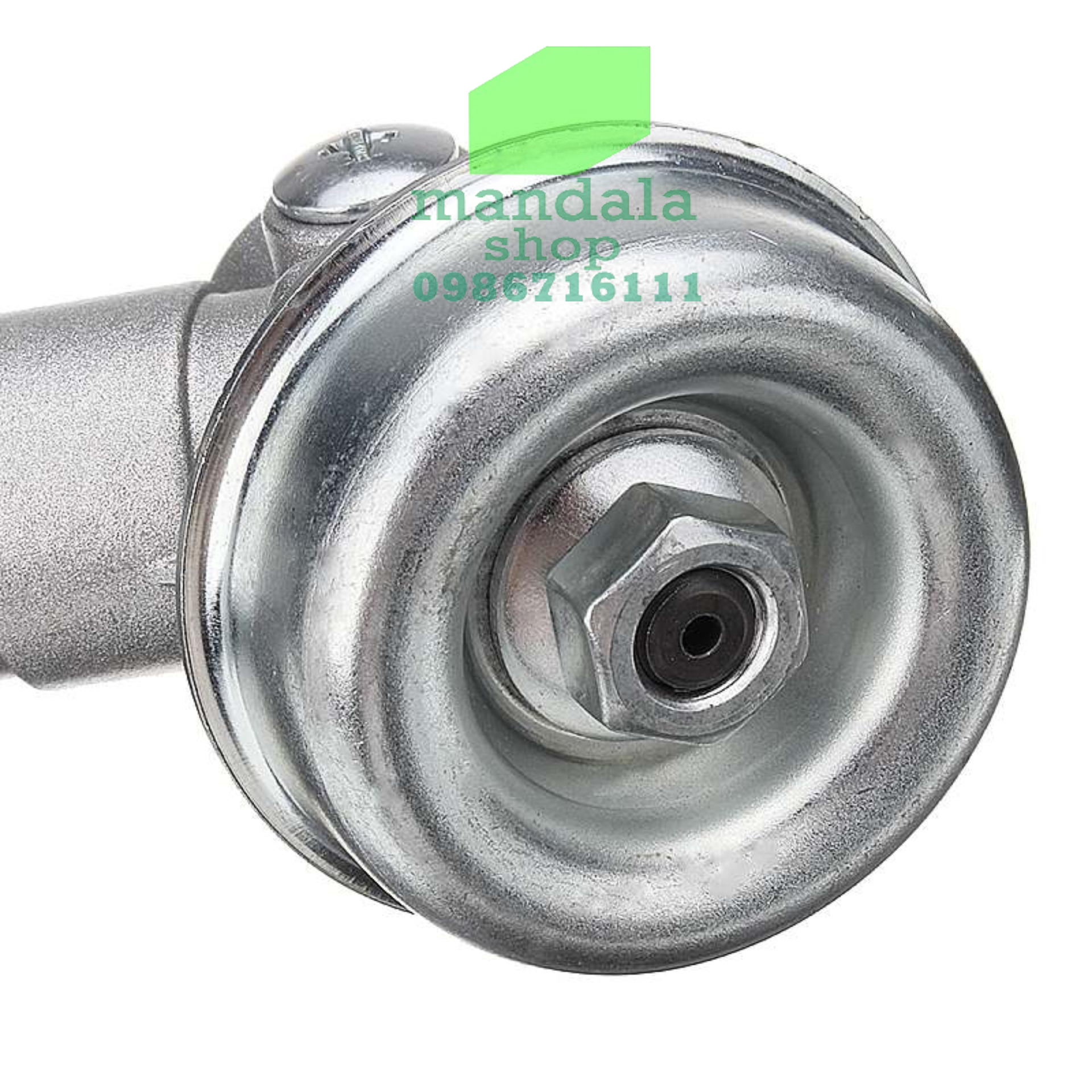 Đầu bò máy cắt cỏ bãi ống 24mm, ti vuông