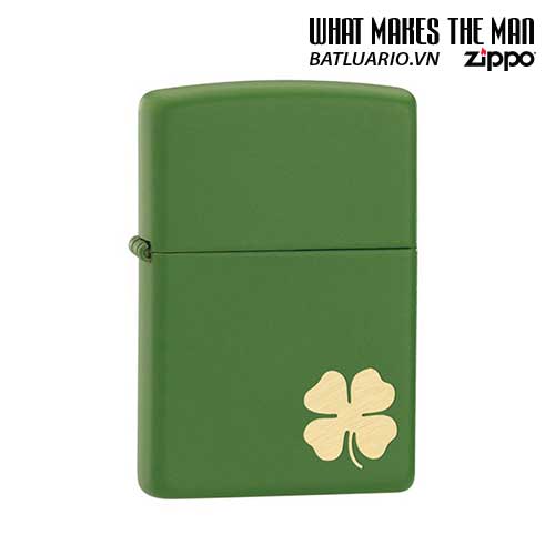 Bật lửa zippo 21032 - Bật lửa zippo Shamrock Green Matte