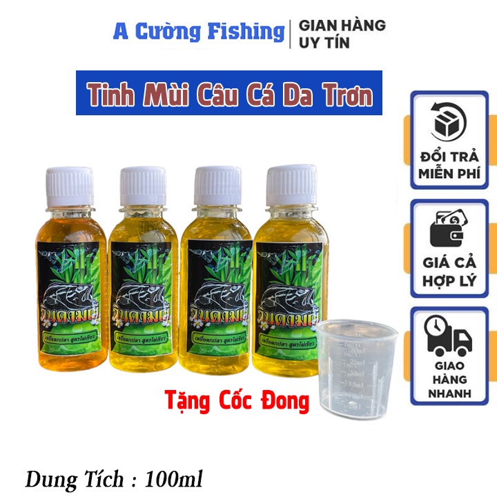 Tinh mùi câu cá da trơn xuất xứ thái lan câu cá rô, cá trê, tra , lăng, nheo ...