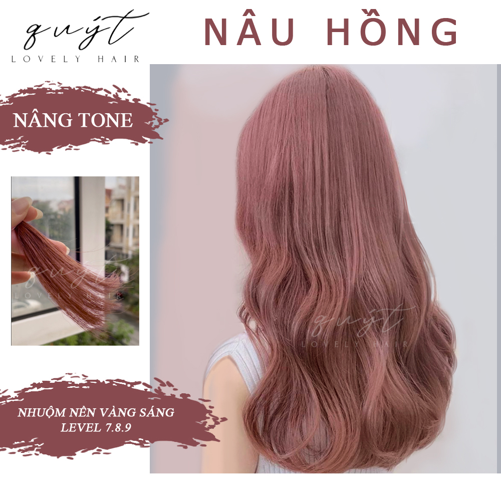 Đừng bỏ qua kem nhuộm tóc nâu hồng siêu dễ thương! Với sản phẩm chất lượng và hiệu ứng màu trẻ trung, bạn sẽ chẳng muốn rời khỏi gương một khoảnh khắc nào cả.